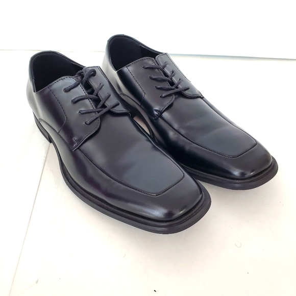 Reaction Kenneth Cole Shoes | Kenneth Cole Reaction Men's Black Settle Moc-Toe Oxfords Size7.5 | Color: Black | Size: 7.5 | Pm-08669571's Closet